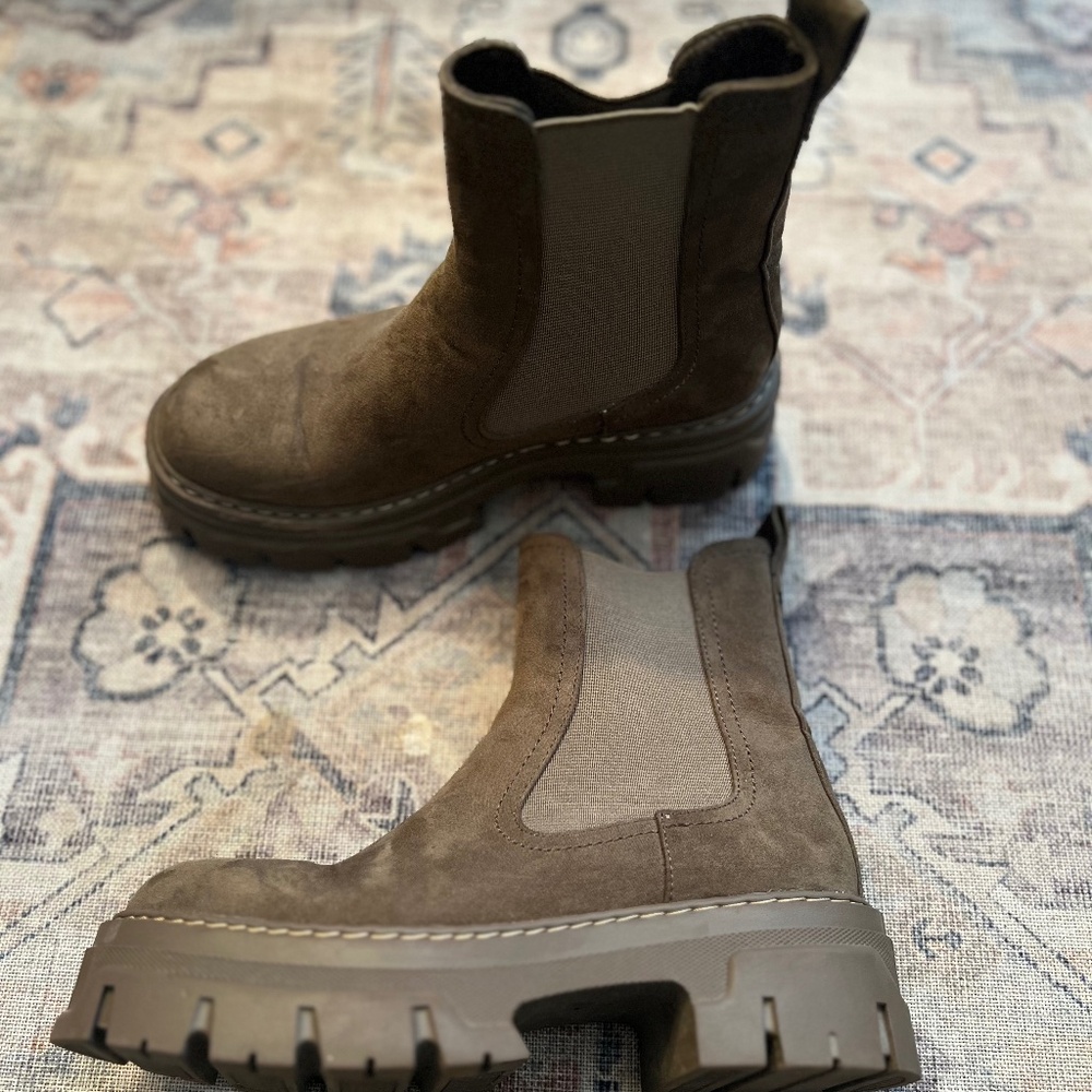 H&M Chunky ankle boots size 7